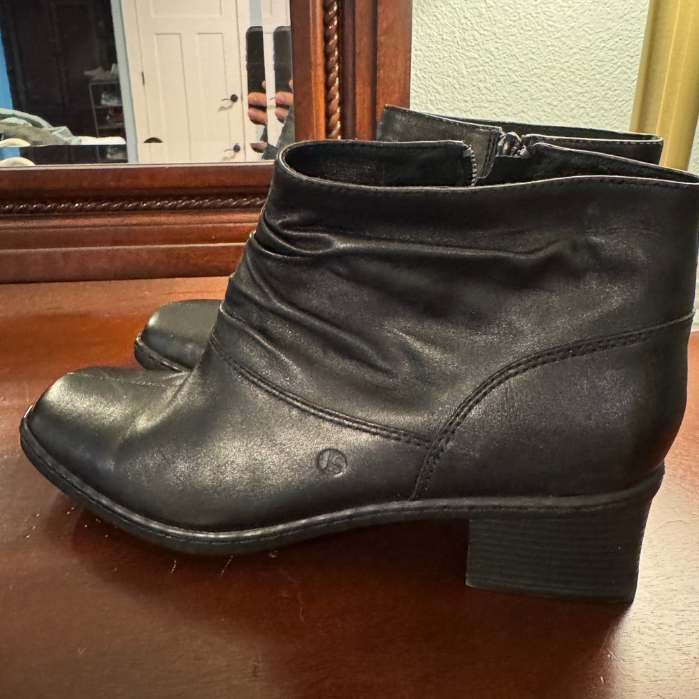 Josef Seibel Black Ankle Booties